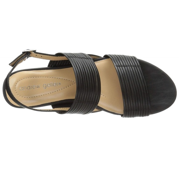 NWT Andrew Geller Wedge Sandal - Picture 3 of 7